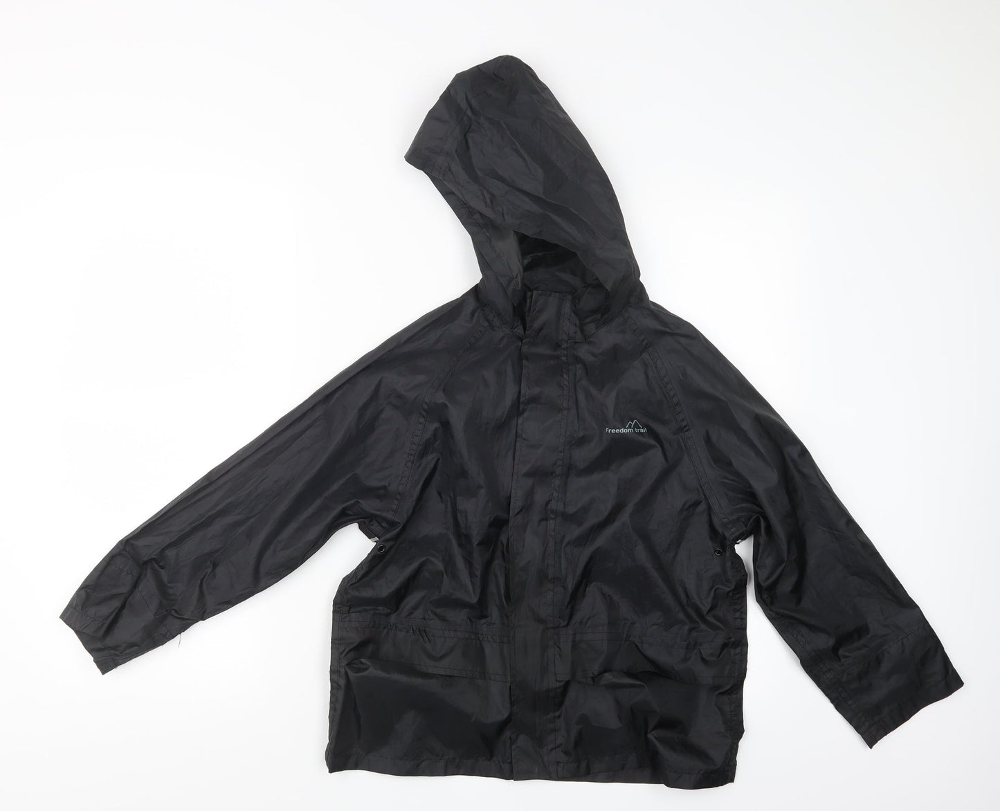 Freedom Trail Boys Black   Jacket  Size 9-10 Years