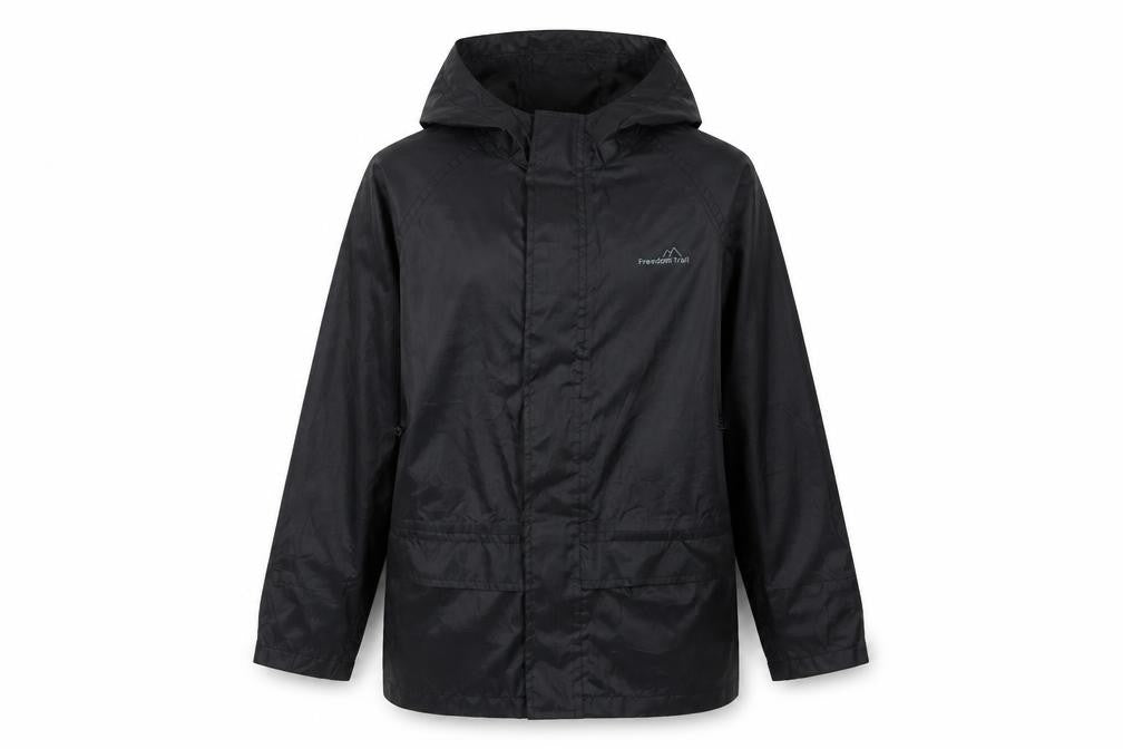 Freedom Trail Boys Black   Jacket  Size 9-10 Years