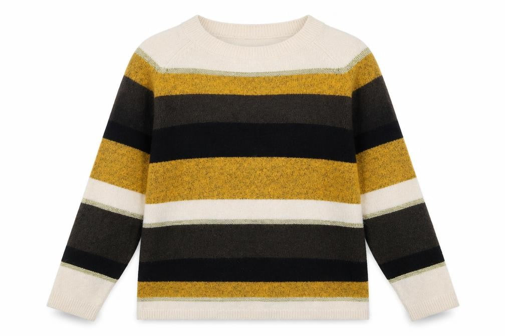 M&Co Womens Yellow  Knit Pullover Jumper Size 14