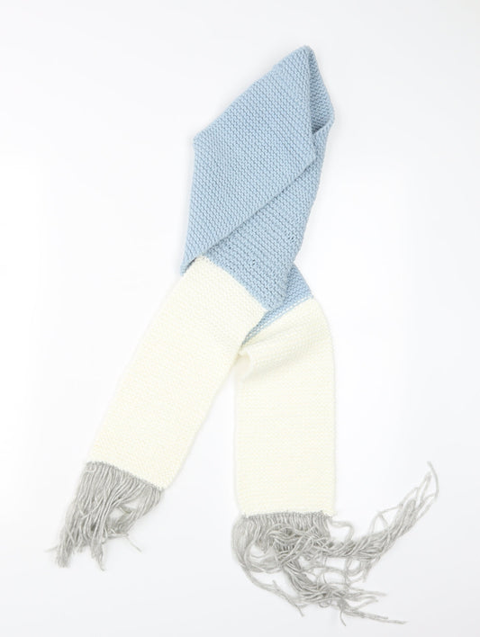 Preworn Womens Blue  Knit  Scarf