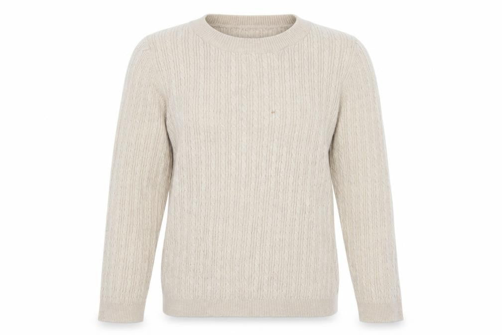 stradivarious Womens Beige  Knit Pullover Jumper Size S