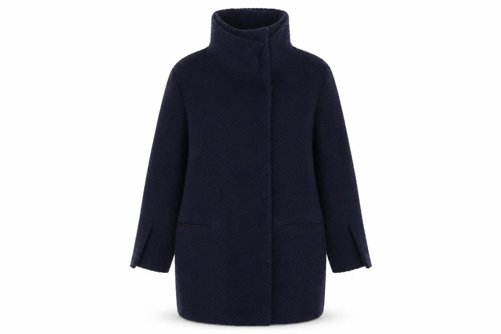 ASOS Womens Blue   Overcoat Coat Size 8