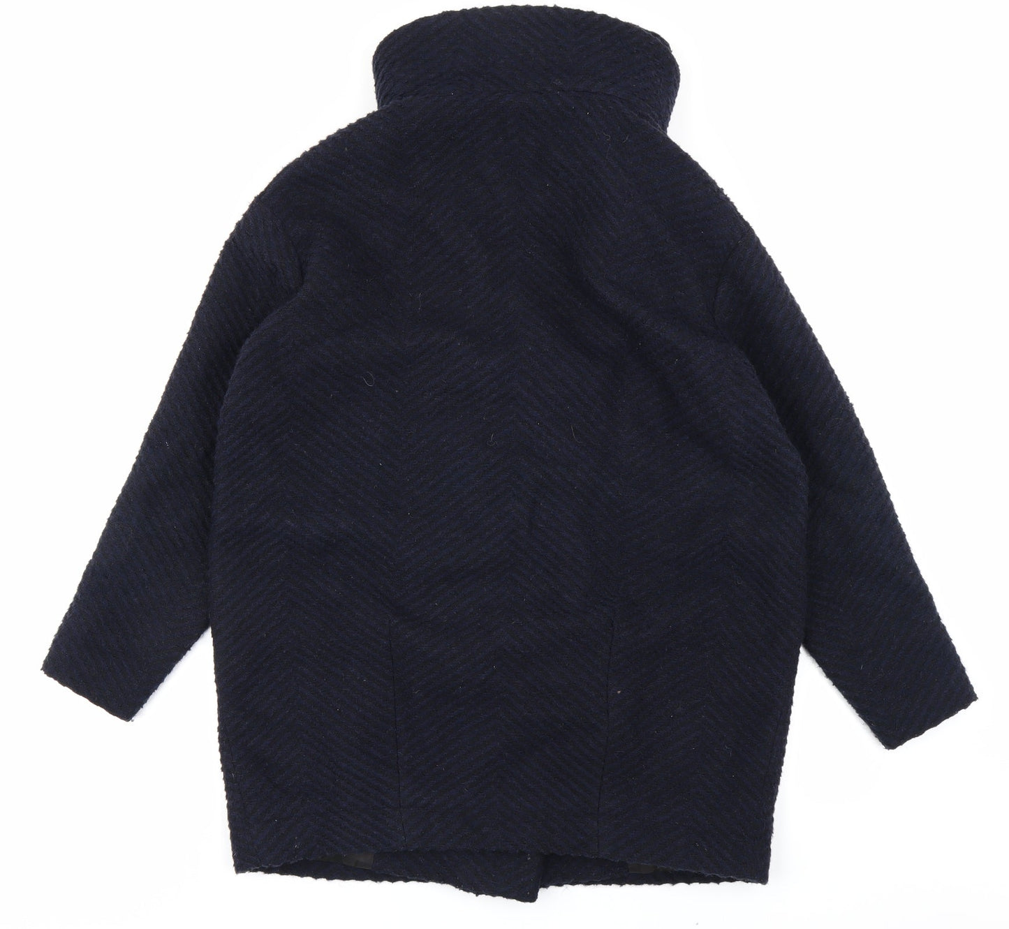 ASOS Womens Blue   Overcoat Coat Size 8