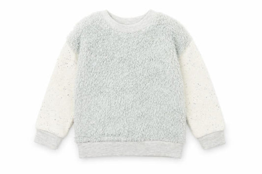 Hullabaloo Girls Grey   Pullover Sweatshirt Size 2-3 Years
