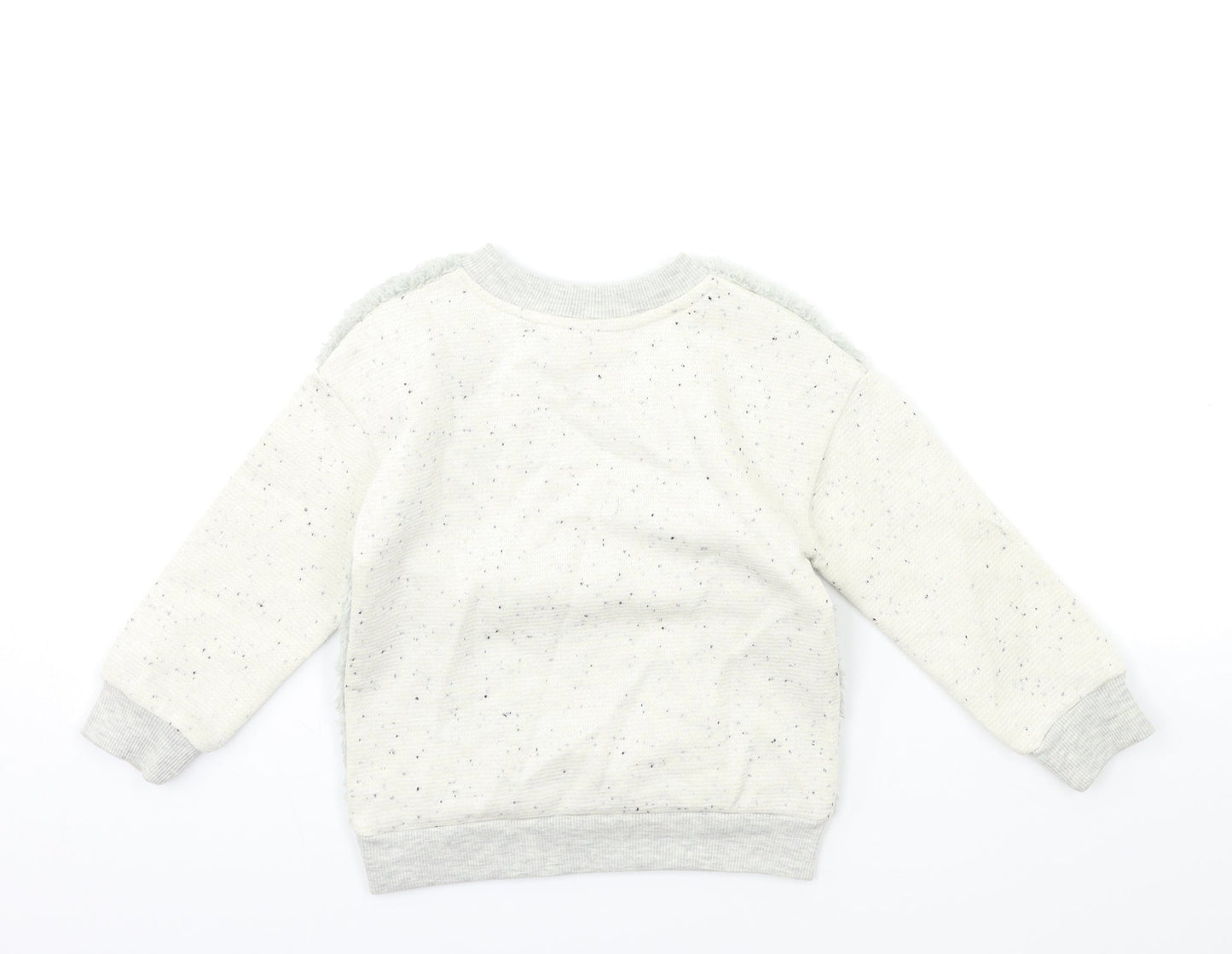 Hullabaloo Girls Grey   Pullover Sweatshirt Size 2-3 Years