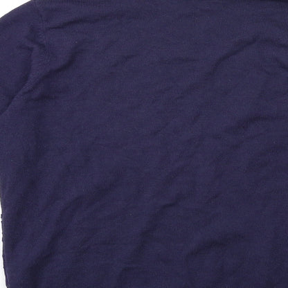 Dorothy Perkins Womens Blue  Knit Pullover Jumper Size 12