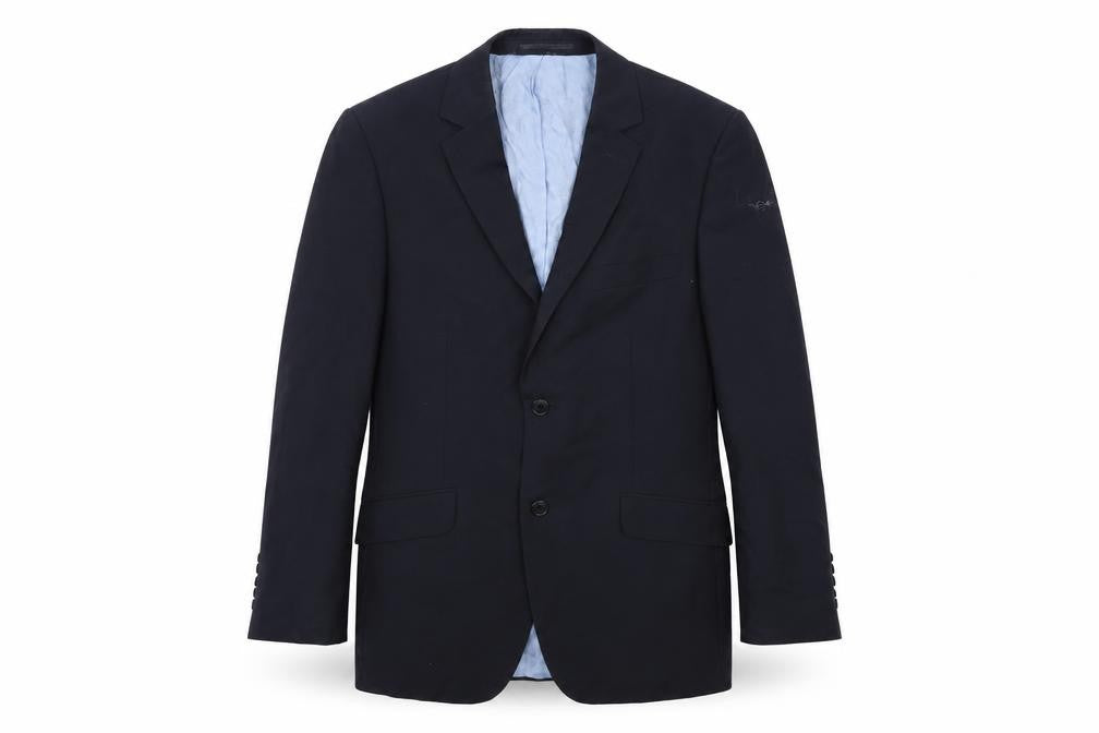 Preworn Mens Black   Jacket Suit Jacket Size 40