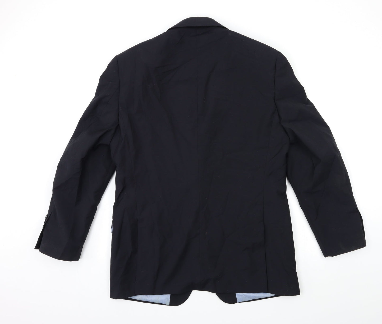 Preworn Mens Black   Jacket Suit Jacket Size 40