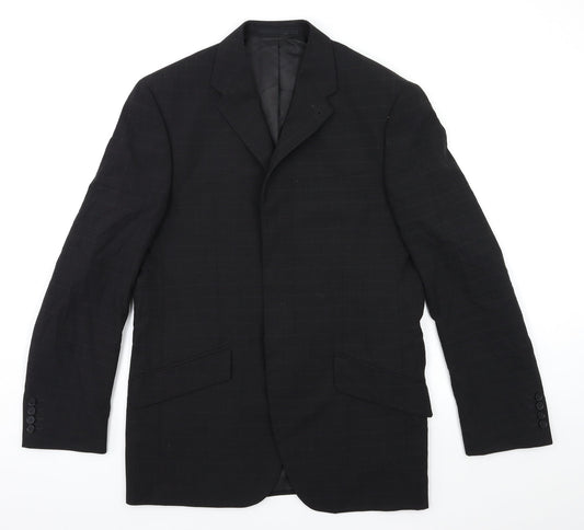 NEXT Mens Black   Jacket Suit Jacket Size 38