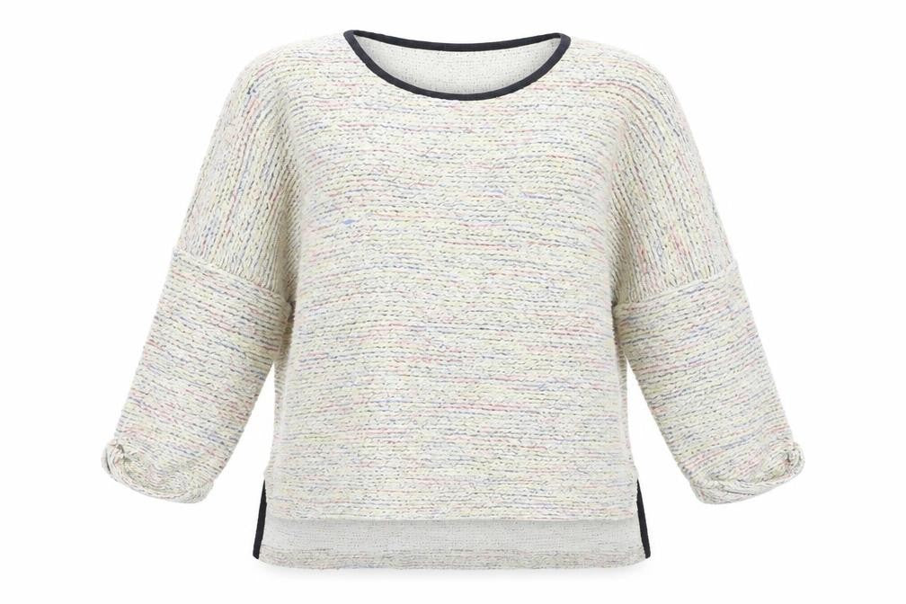 Topshop Womens Beige  Knit Pullover Jumper Size 8