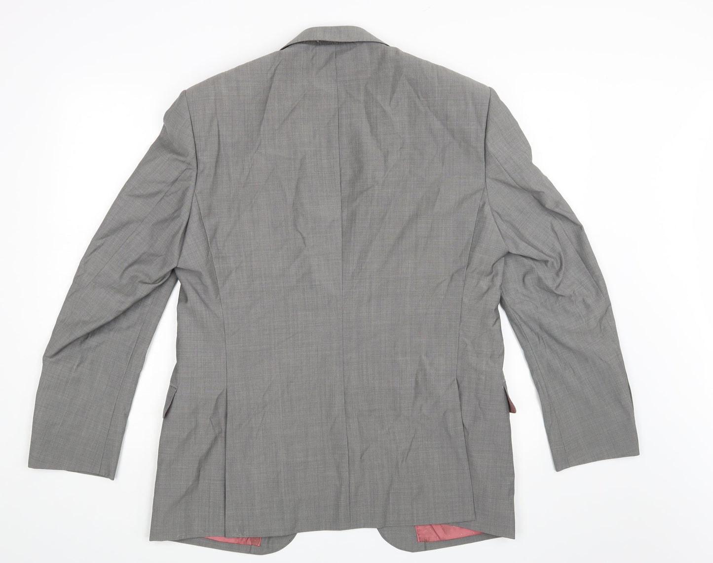 M&S Mens Grey   Jacket Suit Jacket Size 40