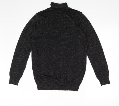 Back view of Atmosphere women’s black pullover sweatshirt, size UK 16