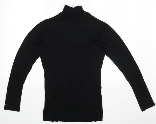 New Look Womens Black   Pullover Sweatshirt Size 14