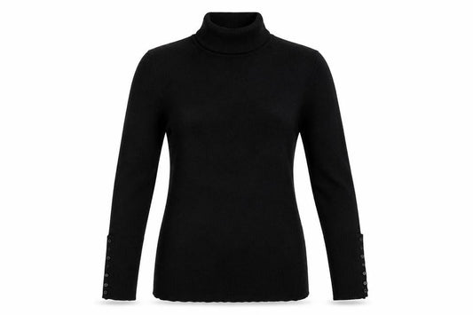 New Look Womens Black   Pullover Sweatshirt Size 14
