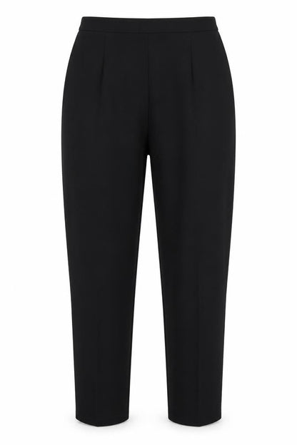 Preworn Womens Black   Trousers  Size 12 L27 in