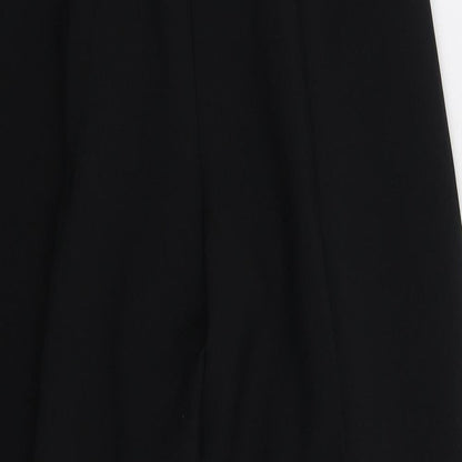 Preworn Womens Black   Trousers  Size 12 L27 in