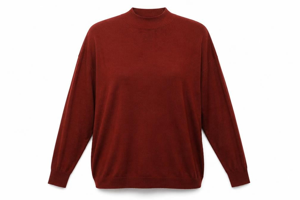 Papaya Womens Brown  Knit Pullover Jumper Size XL  - Oversized