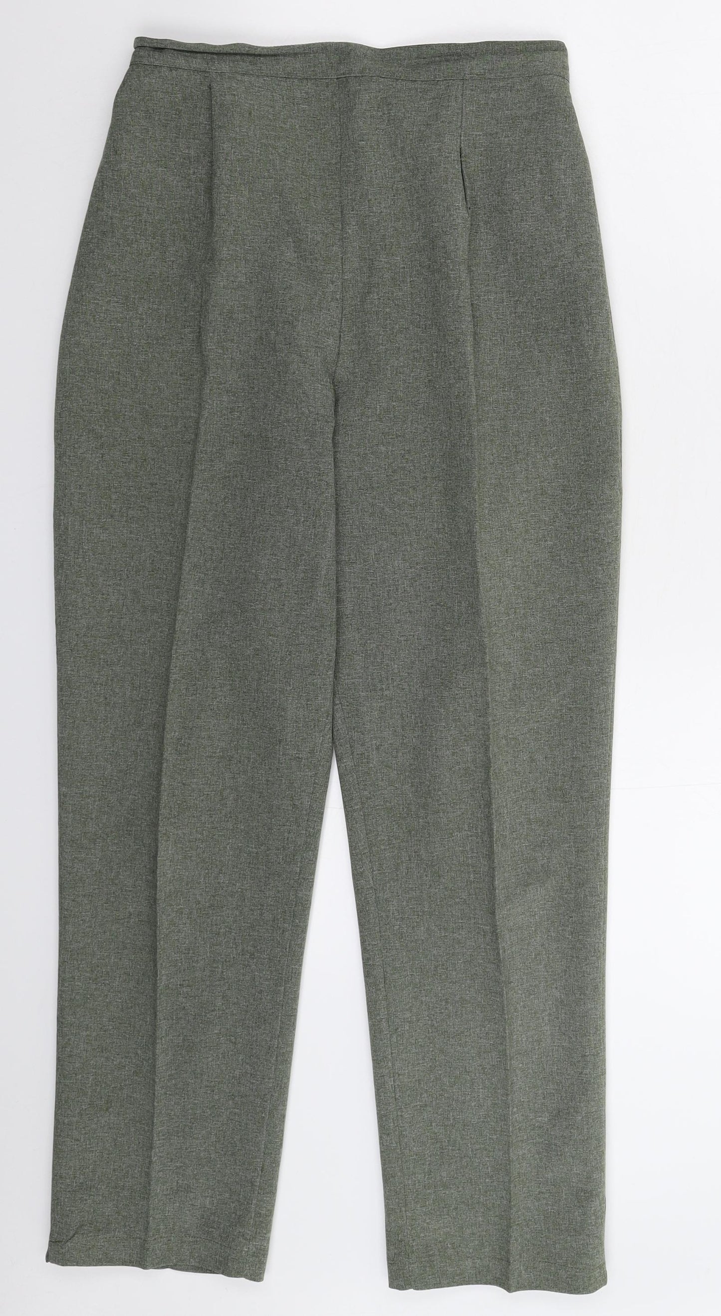 Preworn Womens Grey   Trousers  Size 12 L28 in