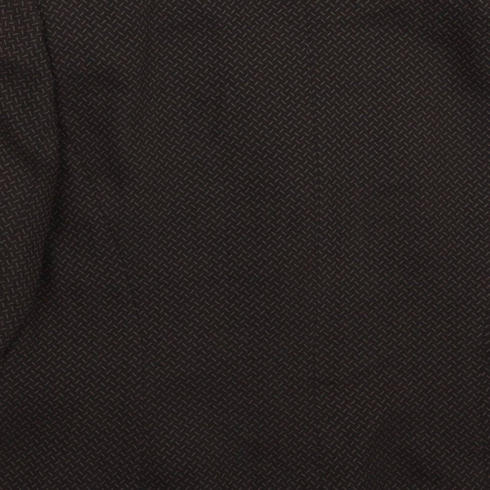 Minuet Womens Grey Striped  Jacket Suit Jacket Size 14