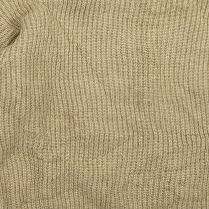 H&M Womens Beige  Knit Pullover Jumper Size S  - Oversized