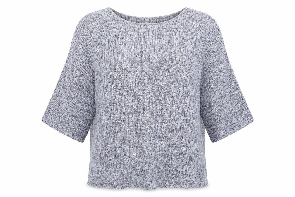 H&M Womens Blue  Knit Pullover Jumper Size L