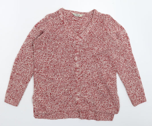 M&Co Womens Pink  Knit Pullover Jumper Size 10