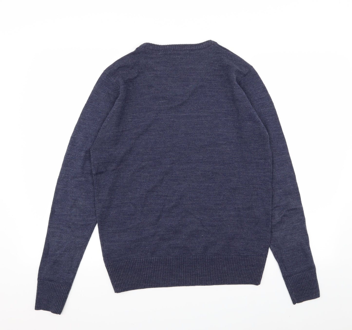code Mens Blue   Pullover Jumper Size S