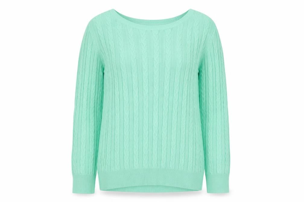 H&M Womens Green   Pullover Jumper Size S