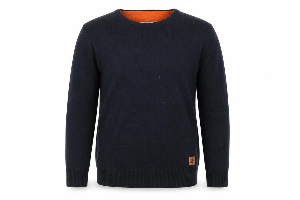 code Mens Blue   Pullover Jumper Size S