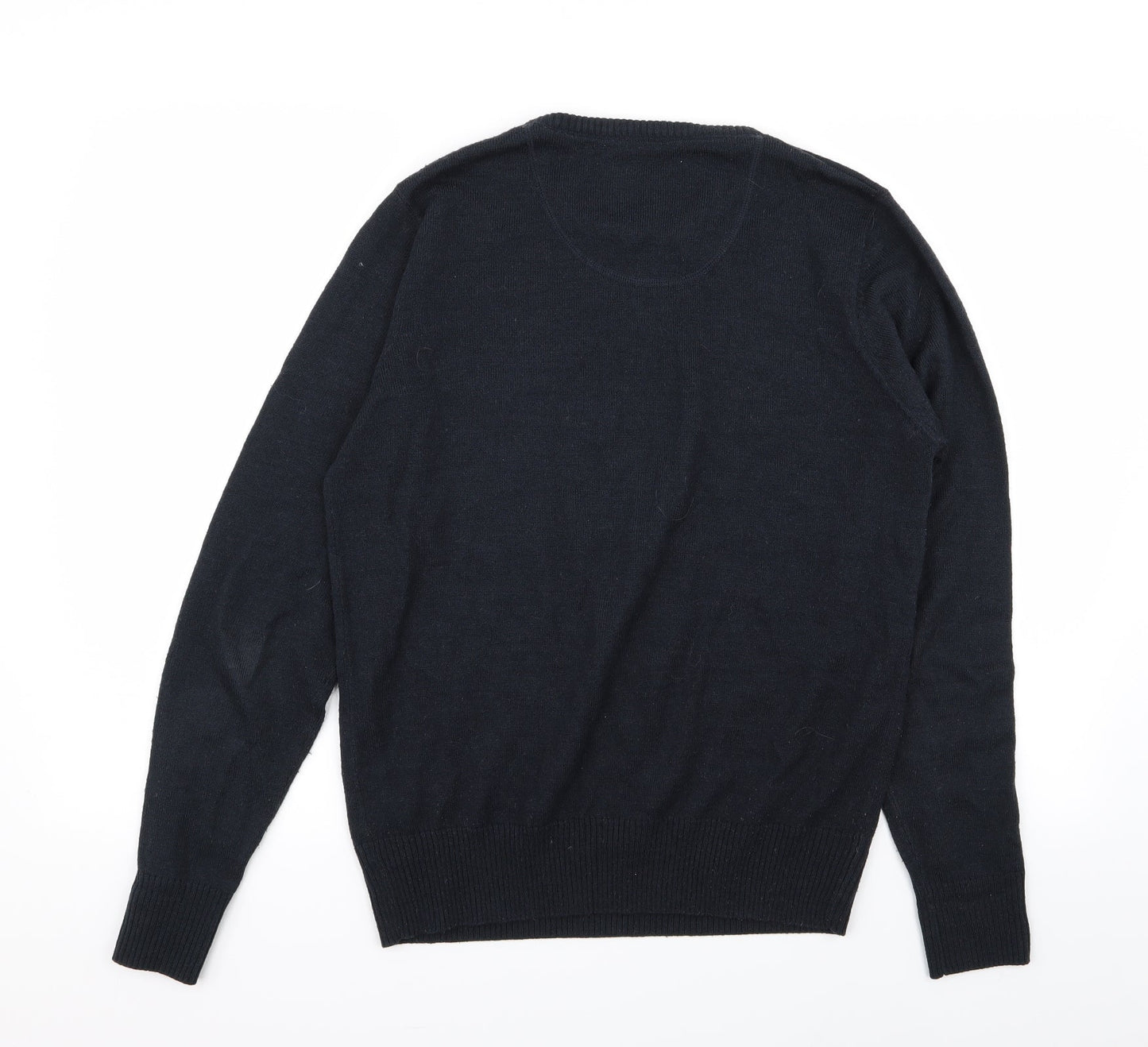 code Mens Blue   Pullover Jumper Size S