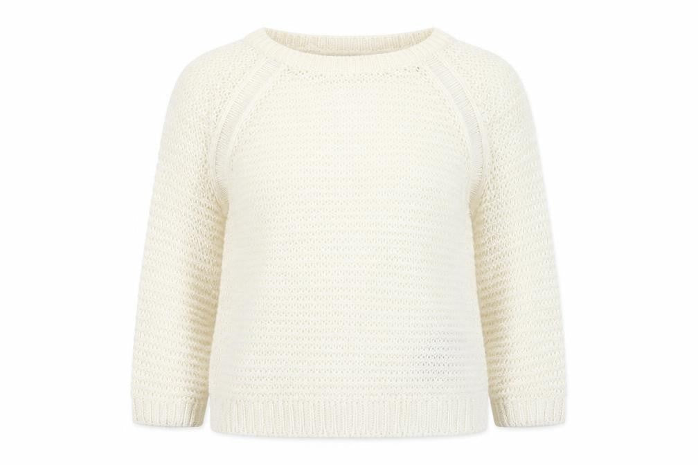New Look Womens White   Pullover Jumper Size S