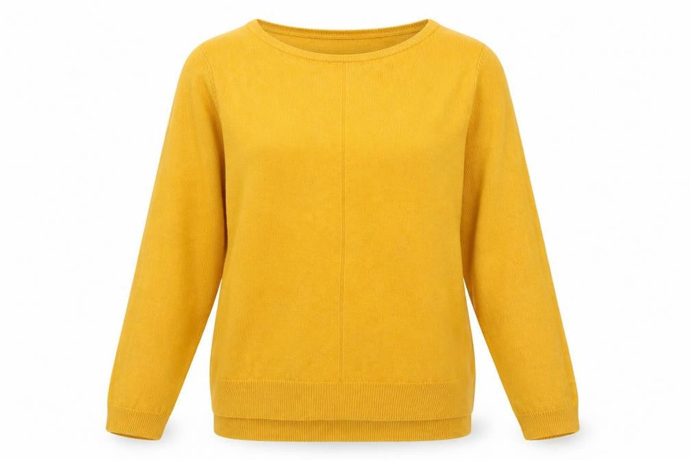 F&F Womens Yellow   Pullover Jumper Size 10