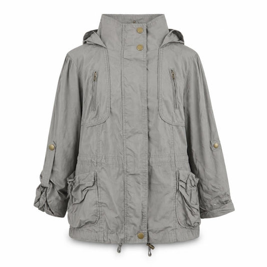 New Look Womens Grey   Jacket Coat Size 8