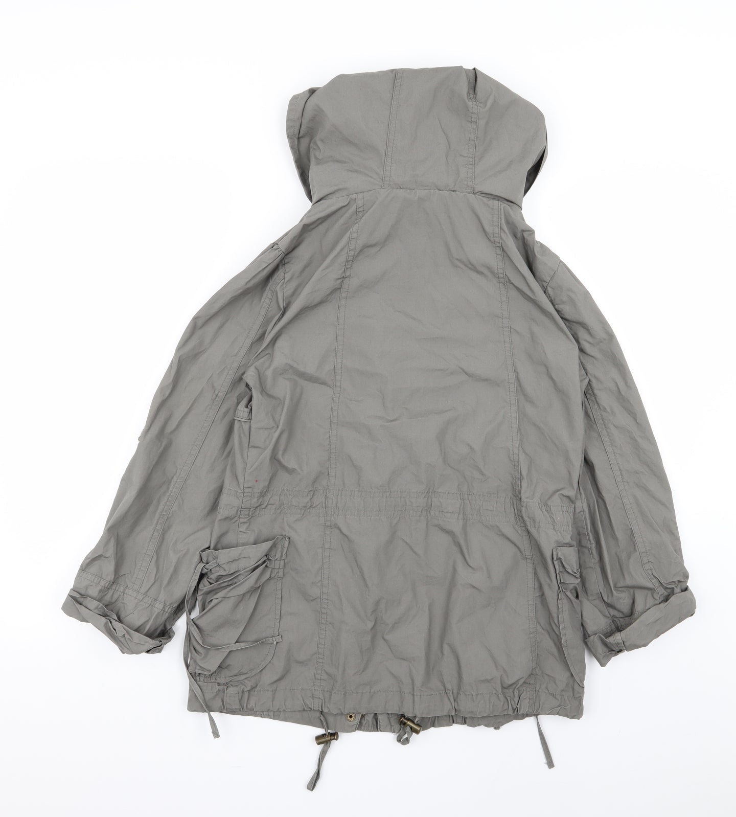 New Look Womens Grey   Jacket Coat Size 8