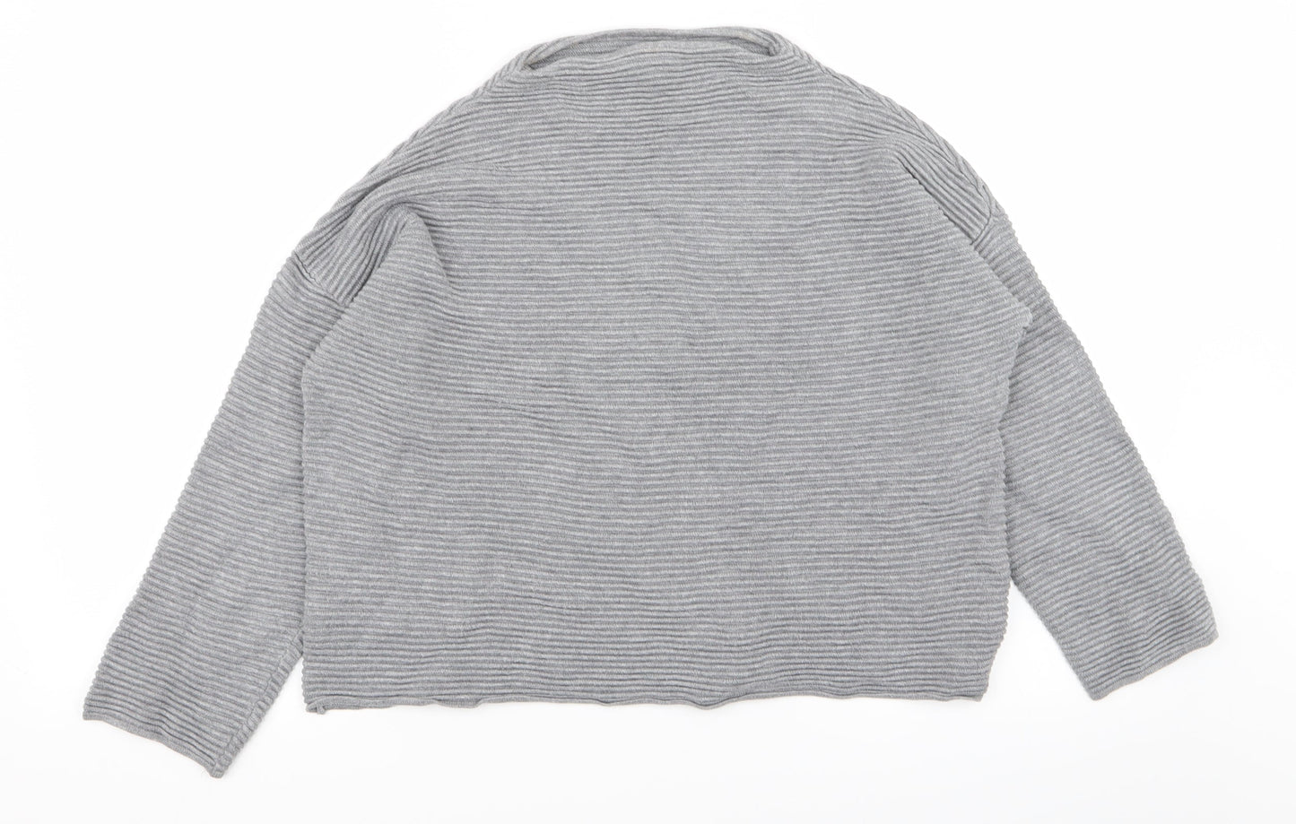 H&M Womens Grey   Pullover Jumper Size M