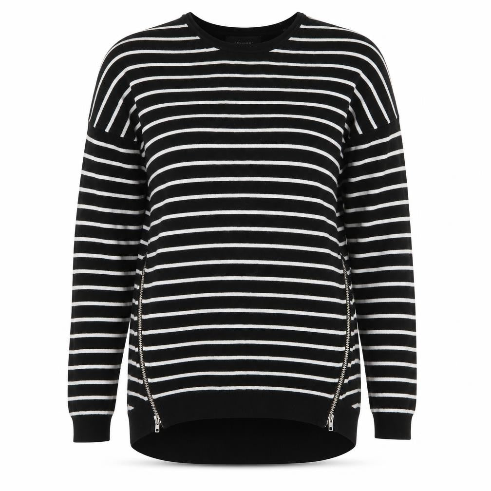Primark Womens Multicoloured Striped  Pullover Jumper Size 10