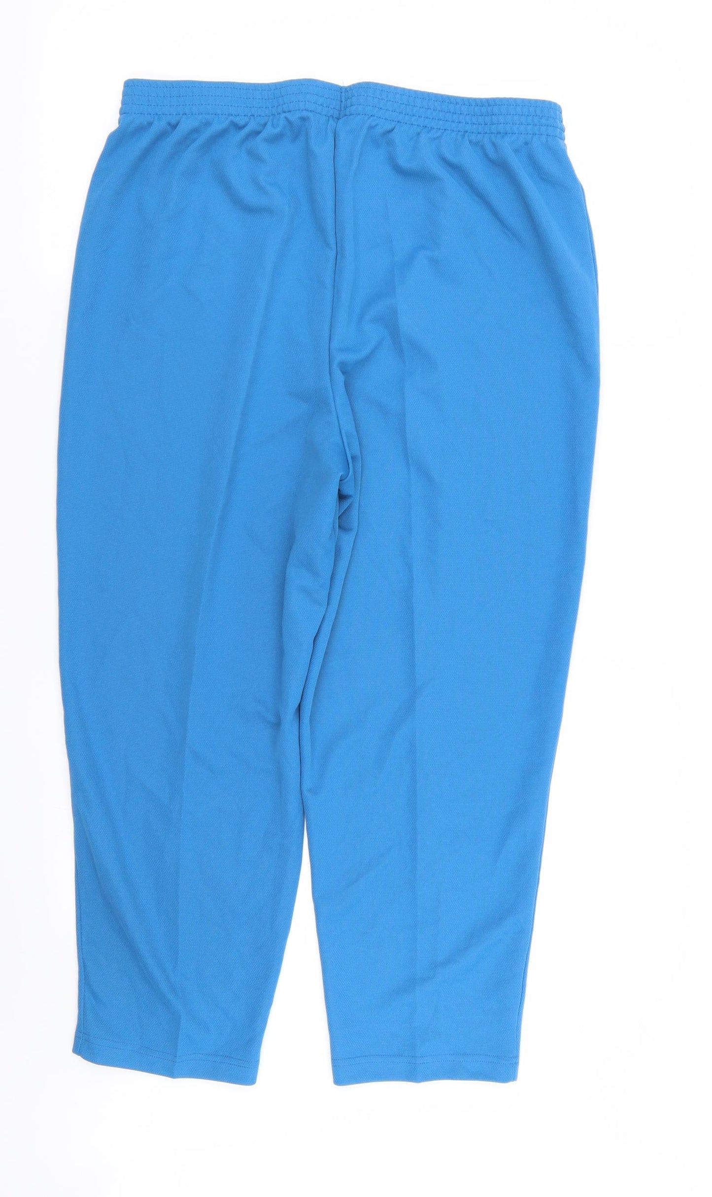 slimma Womens Blue   Trousers  Size 18 L23 in - Stretch waistband