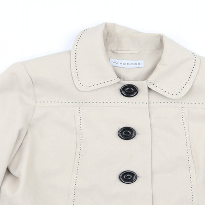 Wardrobe Womens Beige   Jacket Blazer Size 16