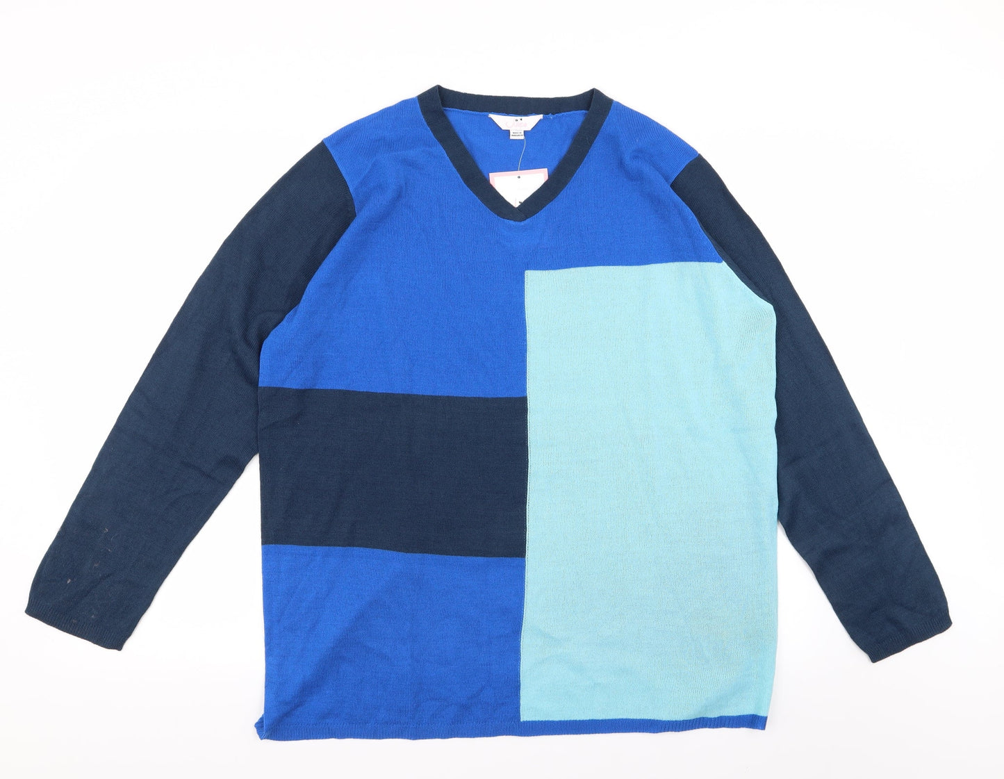 julipa Womens Multicoloured   Pullover Jumper Size 20
