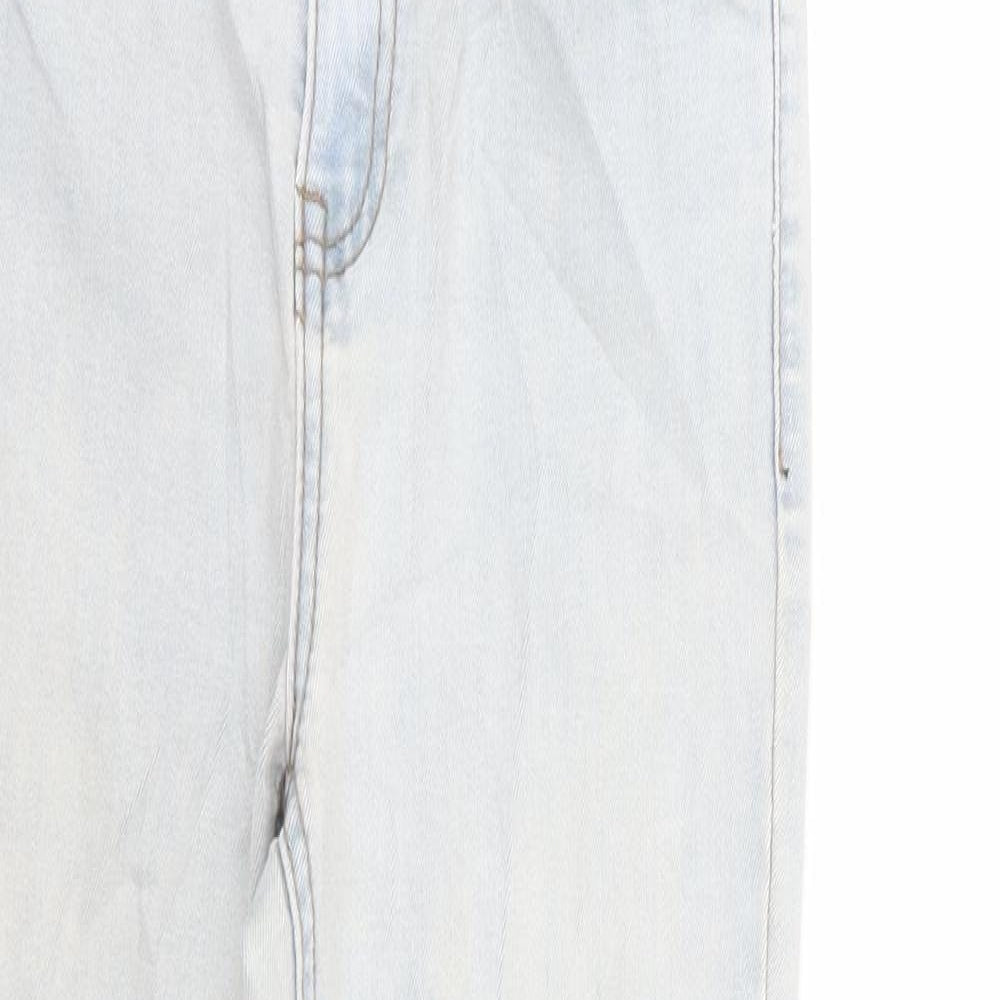 Glamorous Womens Blue   Skinny Jeans Size 8 L27 in - RIPPED JEANS