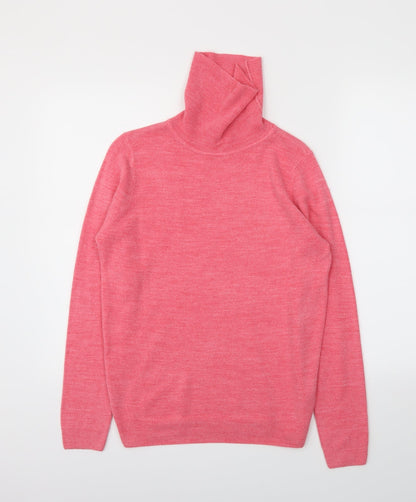 Love Knitwear Womens Pink   Pullover Sweatshirt Size 10