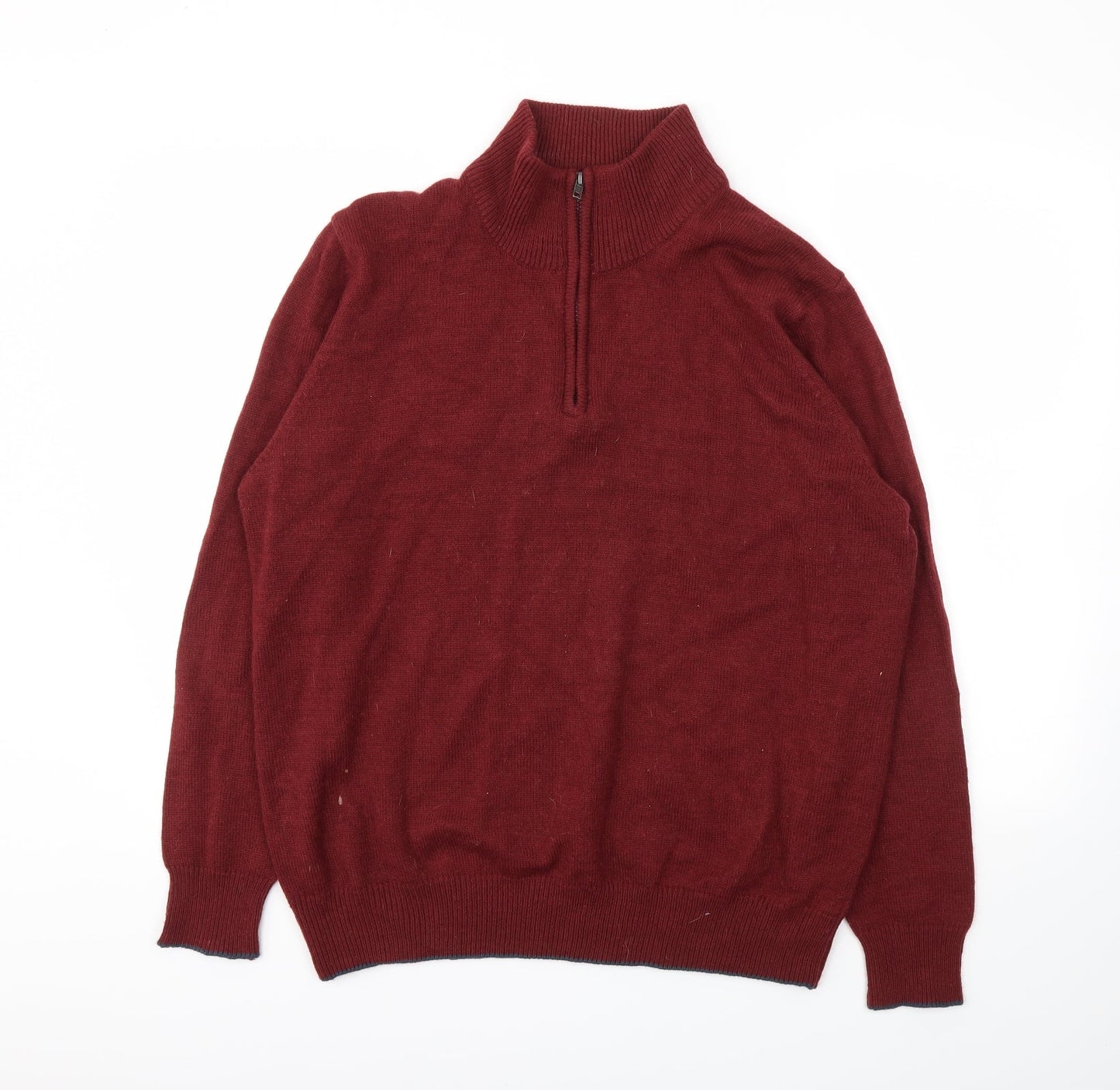 PEP&CO Mens Red   Pullover Sweatshirt Size XL