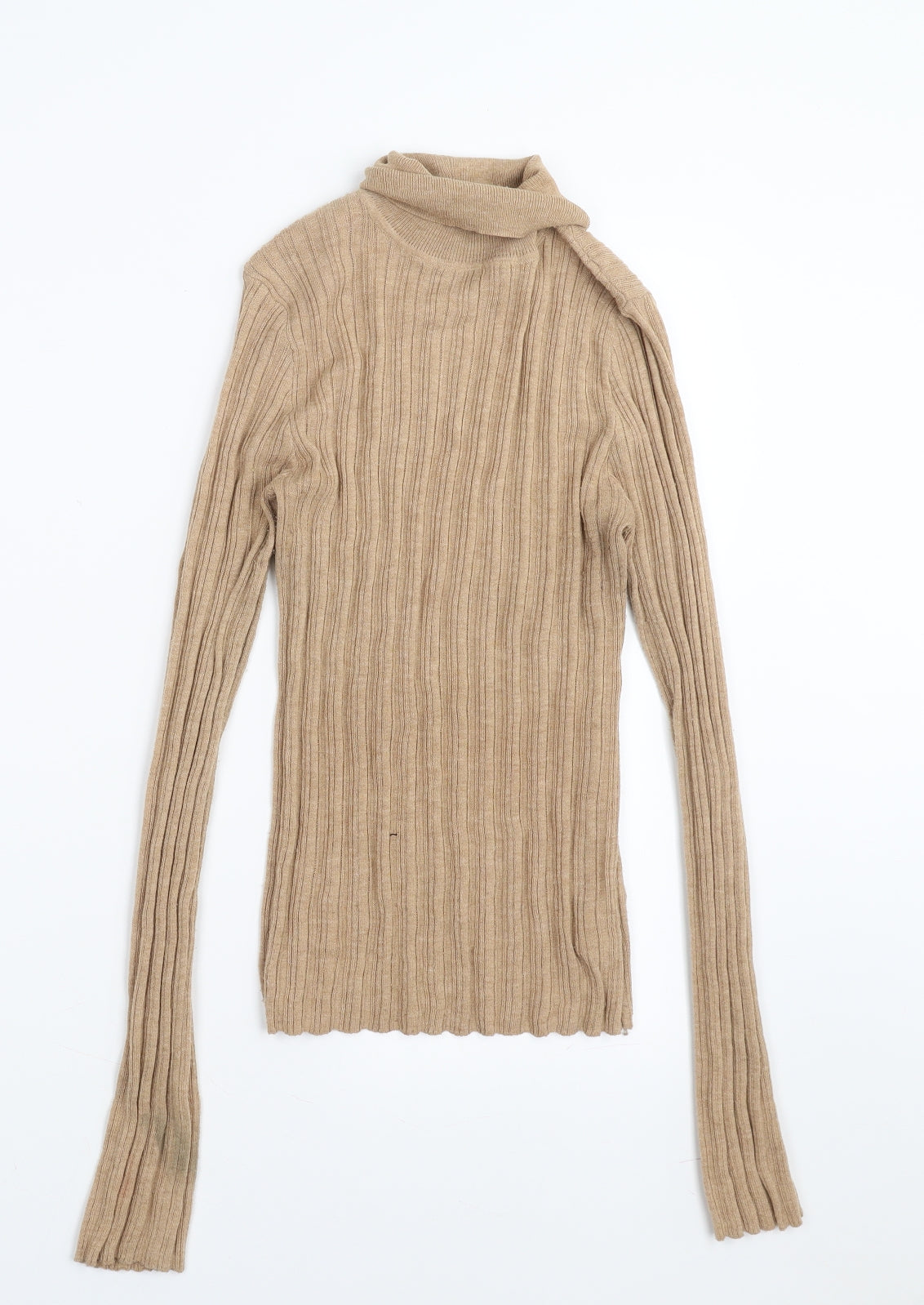 ASOS Womens Beige Striped  Pullover Jumper Size 12