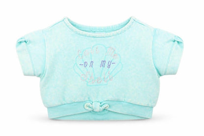 Disney Girls Green   Pullover Sweatshirt Size 7-8 Years  - call me on my shell