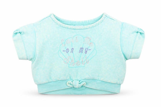 Disney Girls Green   Pullover Sweatshirt Size 7-8 Years  - call me on my shell
