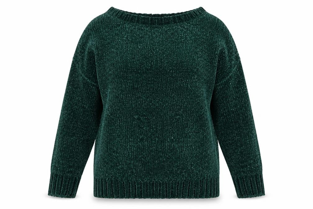 Tru Collection Womens Green   Pullover Jumper Size S
