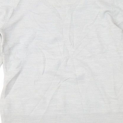 Per Una Womens Grey   Pullover Jumper Size 12