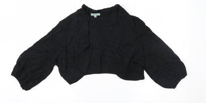 Therapy Womens Black   Cardigan Jumper Size 14