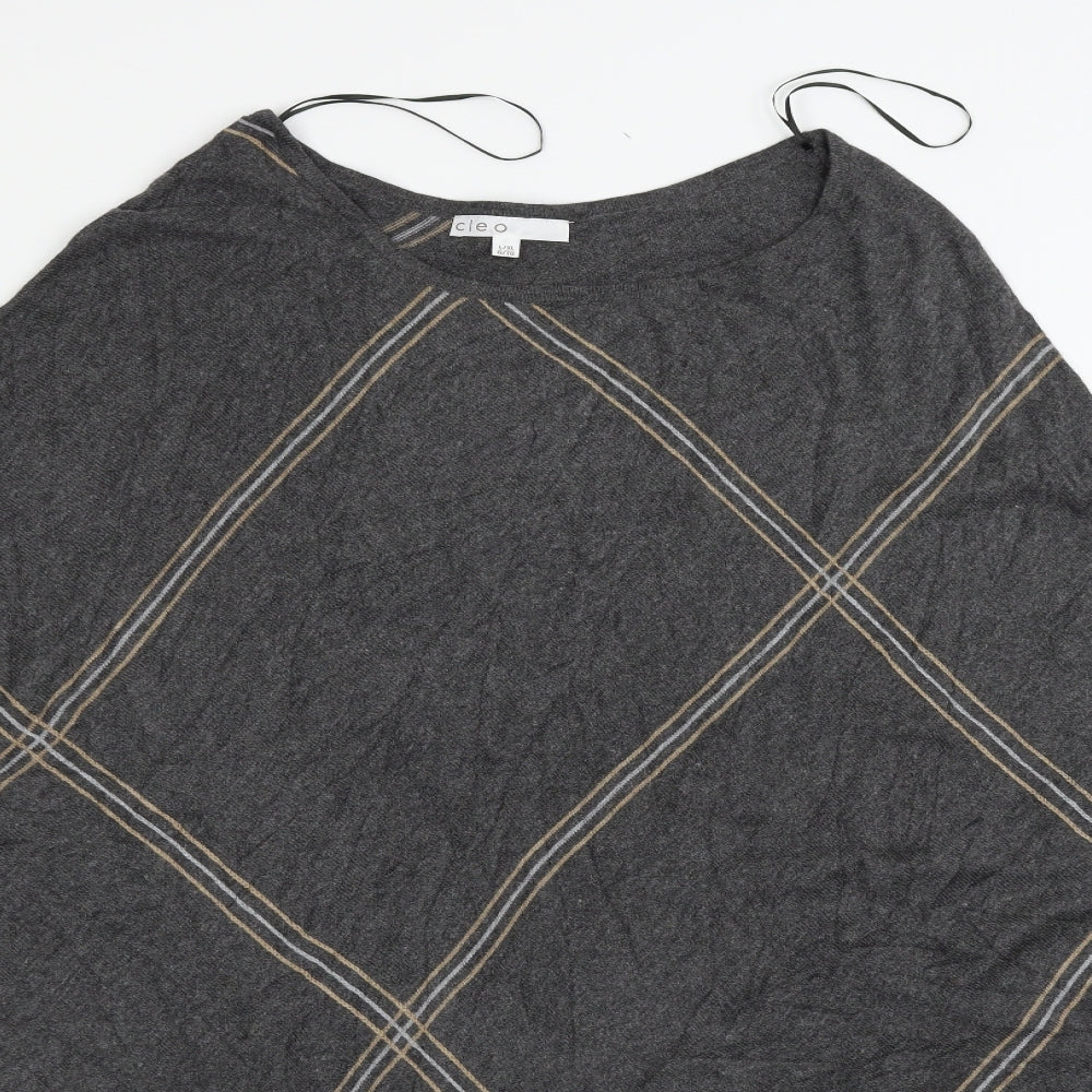 Cleo Womens Grey   Pullover Jumper Size L