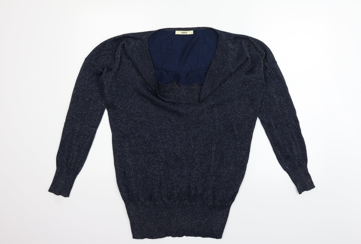 Oasis Womens Blue   Pullover Jumper Size S